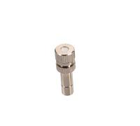 SFCNCVBTBX 50 pezzi ugelli nebulizzatori a bassa pressione da 6 mm, 0,1-0,8, nebulizzatore for giardino, serra, cortile, terrazza, irrigazione, raffreddamento, rimozione della polvere(0.1mm)