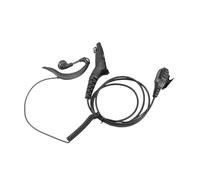 SFCNCVBTBX Auricolare for gancio auricolare curvo e microfono, adatto for radio For Motorola XIR P8268 P8260 P8200 APX6000 APX2000 APX7000 XPR6300 MTP6550 Auricolari walkie-talkie