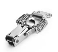 SFCNCVBTBX Chiusura a scatto a molla for armadietti, chiusura a levetta, in acciaio dolce for porte scorrevoli, semplice ferramenta for finestre, cassetta degli attrezzi(J108B)