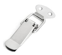 SFCNCVBTBX Chiusura a scatto a molla for armadietti, chiusura a levetta, in acciaio dolce for porte scorrevoli, semplice ferramenta for finestre, cassetta degli attrezzi(J105)