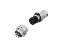 SFCNCVBTBX Connettore Gx16 2 pin 3 4 5 6 7 8 10 maschio femmina terminale cavo aviazione presa connettore impermeabile Presa di corrente(1 Set (Male Female),DOCKING TYPE_GX16 5 PIN)