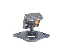 SFCNCVBTBX Irrigatore a gittata regolabile migliorato for annaffiare prati, cortili e giardini. 16 mini irrigatori oscillanti a turbina Ugello per prato