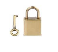 SFCNCVBTBX Lucchetto vintage da 10 pezzi, 2,1 cm, con chiave, for portagioie, diario, libro, bagagli, borse, accessori hardware lucchetto(10PCS cinnamon)