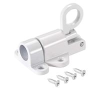 SFCNCVBTBX Serratura a molla multiuso for porte e finestre, chiusura automatica autobloccante, meccanismo di sicurezza a rimbalzo durevole con anello serratura della porta(Wit)