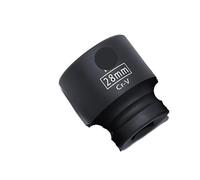 SFCNCVBTBX Set di bussole a impatto corte da 1/2" for impieghi gravosi - Misure metriche 10 mm-38 mm Adattatore for testa chiave a bussola pneumatica Presa di corrente(23mm)