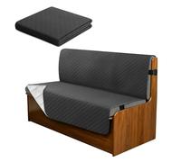 Sfcover Copri Cuscini Per Divano Copri Impermeabile Dinette Camper Coprisedili Copertura Superiore Per Camper Caravan Cushion Covers Telo Copridivano (dark grey,Plaid)