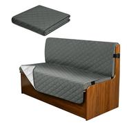 Sfcover Copri Cuscini Per Divano Copri Impermeabile Dinette Camper Coprisedili Copertura Superiore Per Camper Caravan Cushion Covers Telo Copridivano (dark grey,Checkered)