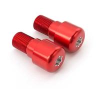 SFDHJK CNC in Alluminio Maniglia del Motociclo Mano Bar Ends Grips Ends Spine Manubrio Contrappesi per Y&amaha YZF R6 1999 2000 2001 2002 2003 2004 2005