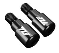SFDHJK Moto Manubrio Bar End Tappi Maniglia Manopole Slider per Y&amaha YZF R125 R 125 YZF-R125 2008-2013 2012 2011 2010 2009