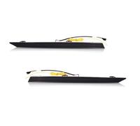 SFDSG Indicatore Direzione Adattatore Cablaggio DRL Bianco Luci Direzione Anteriori Cofano Motore Dell'auto LED Ambra Sequenziali Per Toyota Per RAV4 2019 2020 2021(Smoked)