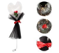 Sfera a forma di cuore a forma di cuore 2 pezzi arredamento del layout della