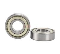 Sfera a gola profonda for 6200 6201 6202 6203 6204 6205 6206 6207 6208 6209 ZZ Z RS 2RS RZ cuscinetto in acciaio cromato(6209-45X85X19MM_RUBBER)
