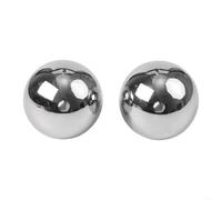 Sfera a specchio da 51 mm, set da 6 pezzi, riflettente, per decorazione a | 100 mm di diametro, specchio per la superficie, resistente alle intemperie, ideale come solitario in aiuola