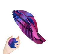 Sfera ad Ingranaggi - Sfera Sensoriale Steampunk con Gradiente di Colore | Palline Antistress Stampate in 3D Deformabili per Adulti | per Bambini e Adulti dallo Stress Scrivania Ufficio Pasqua Complea