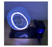 Sfera Al Plasma Con Azionamento Ad Anello Al Plasma Con Circuito Toroidale, Sfera Luminosa A Gas Sotto Vuoto, Lampada Ad Anello Al Plasma, Diametro 9 Cm, For Decorazioni For Feste, Segnale(B)