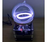 Sfera al plasma con circuito toroidale, anello al plasma luminescente allo xeno fai da te, sfera di vetro allo xeno for decorazioni for feste, segnale di avvertimento for attività all'aperto