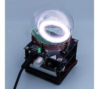 Sfera Al Plasma Con Circuito Toroidale, Kit Fai Da Te Per Anello Al Plasma Luminescente Allo Xeno Con Diametro Della Sfera Di 9 Cm/3,5 Pollici Per Esperimenti Scientifici, Decorazioni Per Feste