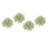 Sfera artificiale in muschio di erba artificiale, decorazione per matrimonio, festa, sfera decorativa, muschio artificiale, erba di orso, busch buschel, mezze sfere da appendere, decorazione da tavolo