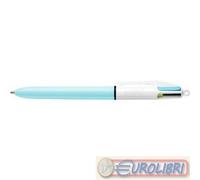 SFERA BIC 4 COLORI 12PZ FUN ROSA/VIOLA/VE/AZ