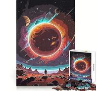 Sfera celeste,puzzle da 1000 pezzi per adulti,allenamento della memoria,momento di relax,taglio perfetto,sorpresa di Natale (38x52cm)