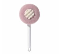 Sfera da bagno super morbida con girasole, spazzola da bagno 2 in 1 con manico lungo, spazzola telescopica a doppio lato, spazzola per doccia per il corpo, spazzola per la pulizia del massaggio del