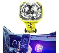 Sfera da discoteca luminosa a LED attivata dal suono, orologio luminoso palcoscenico - braccialetto di luce ambientale auto ricaricabile tramite USB per decorazioni di Halloween