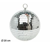SFERA DA DISCOTECA PALLA 20 CM FESTA PARTY ANNI 70 80 DISCO