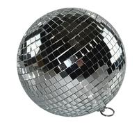 Sfera da discoteca/sfera a specchio in argento, nero e oro, da 5 a 75 cm 15cm argento