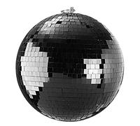 Sfera da discoteca/sfera a specchio in argento, nero e oro, da 5 a 75 cm 20cm Nero