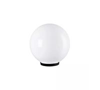 Velamp Sfera APOLUX SPH208 Globo, Lampione per Esterno, 200mm, Attacco E27, Compatibile LED, Impermeabile IP44, per Giardino, parchi, condomini, terrazzi, Fumè