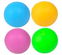 Sfera da stress per bambini e adulti, palline da stress per adulti e bambini, 4 pezzi Squarma a salita lento, giocattolo di spremitura dell'ansia