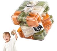 Sfera Del Labirinto 3D, Large 3D Labyrinth Puzzle Maze Cube, Cubo Labirinto Con Pallina, Giocattolo Rompicapo Coinvolgente, Aiuta ad Alleviare lo Stress e a Coltivare il Pensiero Logico