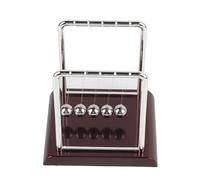 Sfera del pendolo dell'equilibrio di forma quadrata, plastica ABS Fisica Movimento perpetuo Scrivania Accessori per la fisica della scienza Home Office Desk Ornamento da tavolo (Palla da biliardo