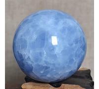 Sfera di 5-10 cm Blu Naturale Celestino Crystal Sfera Decorazioni Decorazioni Ornamenti per Lenti Puntelli a Sfera di (6-6,5 cm)