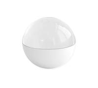 Sfera di Cristallo 3D con Riproduzione Video DIY, Sfera da 7 cm, Perfetta per Regali di Famiglia, Amici e Laurea, Bianca