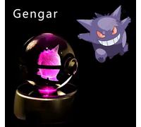 ✅ Sfera di Cristallo 3D Pokemon CRYSTAL BALL PIKACHU CHARIZARD MEWTWO SQUIRTLE ✅