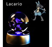 ✅ Sfera di Cristallo 3D Pokemon CRYSTAL BALL PIKACHU CHARIZARD MEWTWO SQUIRTLE ✅