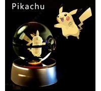 ✅ Sfera di Cristallo 3D Pokemon CRYSTAL BALL PIKACHU CHARIZARD MEWTWO SQUIRTLE ✅