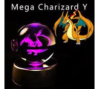 ✅ Sfera di Cristallo 3D Pokemon CRYSTAL BALL PIKACHU CHARIZARD MEWTWO SQUIRTLE ✅