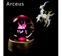 ✅ Sfera di Cristallo 3D Pokemon CRYSTAL BALL PIKACHU CHARIZARD MEWTWO SQUIRTLE ✅