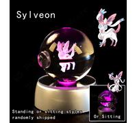 ✅ Sfera di Cristallo 3D Pokemon CRYSTAL BALL PIKACHU CHARIZARD MEWTWO SQUIRTLE ✅