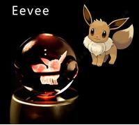✅ Sfera di Cristallo 3D Pokemon CRYSTAL BALL PIKACHU CHARIZARD MEWTWO SQUIRTLE ✅