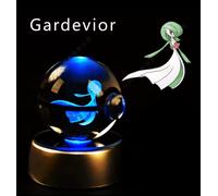 ✅ Sfera di Cristallo 3D Pokemon CRYSTAL BALL PIKACHU CHARIZARD MEWTWO SQUIRTLE ✅