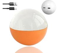 Sfera Di Cristallo 3D, Sfera Di Cristallo Con Foto Digitale, Lettore Video E Foto Digitale Da 2,7 Pollici, Sfera Fai Da Te For Video, Globo Di Cristallo Con Foto Come Regalo, For Amici(1-Orange)