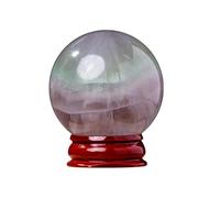 Sfera di cristallo di fluorite arcobaleno naturale 4-4,5 cm - Sfera
