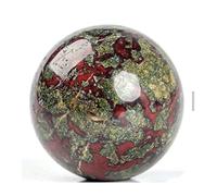 Sfera di cristallo di quarzo con pietre di sangue di drago naturale for regali di decorazioni for la casa decorazione della stanza (Size : 500g)