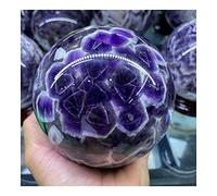 Sfera di cristallo di quarzo di pietra di ametista naturale Bellissimi cristalli curativi di quarzo viola WHRLQXM (Size : 1300-1400g)
