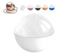 Sfera di Cristallo Personalizzata con Controllo Dell'app Digitale Digitale, Caricamento Video e Foto, Sfera di Memoria Illuminata con Schermo Elettronico, per Anniversario, Compleanno, Regalo d White