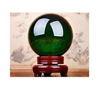 Sfera di Cristallo Sfera di Cristallo Multicolore Sfera di Vetro con Staffa Base Sfera Feng Shui Trasferimento di Buon auspicio Feng Shui Ornamenti per la predizione della Fortuna Sfera di