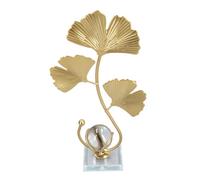 Sfera di Cristallo, Sfere Decorative per Ciotole Foglia di Metallo Ornamento di Sfera di Cristallo Decorazioni per la Casa Soggiorno Foglia di Ferro Decorazione di Sfera di